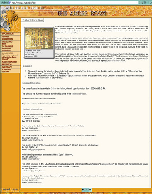 The Visitor Information section of the Web site