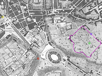 Maps from Domus Aurea