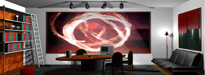 View of a mystery room