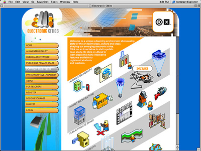 Screen Shot: Electronic Cities