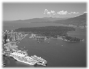 vancouver from the air