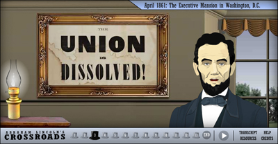 Fig 3: Lincoln Explains Historical Context of an Impending Decision. Abraham Lincoln&rsquo;s Crossroads