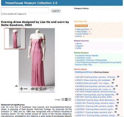 Fig. 4.1 Dress designed by Lisa Ho, worn by Delta Goodrem. Collection: Powerhouse Museum, Sydney. Photographer: Jean-François Lanzarone, Powerhouse Museum.