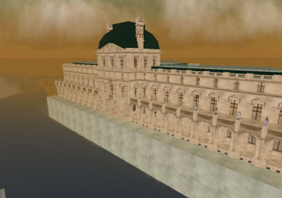 Fig 6:&nbsp; The Second Louvre Museum