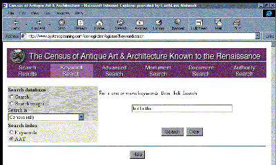 Census of Antique Art and Architecture