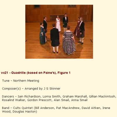 a square readies to do the quadrille