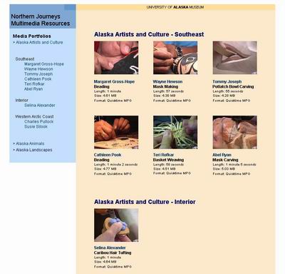 Resources on the Web site