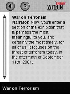 Screen Shot: War on Terrorism