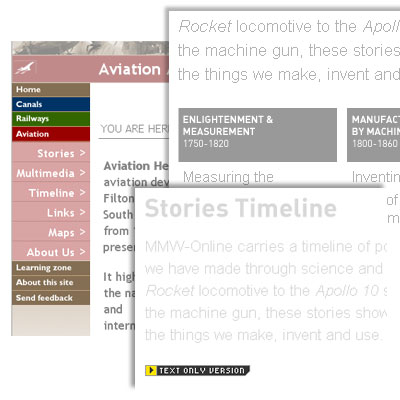 Fig 4: Montage of 'text in images' transgressions in both sites