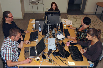 Figure 5: the migration team