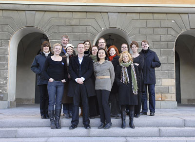 Figure 6: The Web Project brought together a wide range of epertise at the museum. 