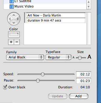 Fig 13: Type your text into the text field box