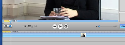 Fig 6: Mark where you want your clip to begin