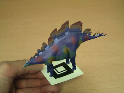 Fig 9: Execution screen using mixed reality