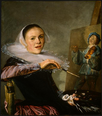 Fig 1: Judith Leyster"s Self-portrait ... 