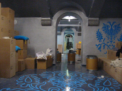 Fig. 14 – 16 : Work in progress in the basement of the Archive of the province Drenthe