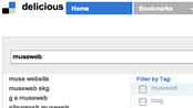 museweb on delicious